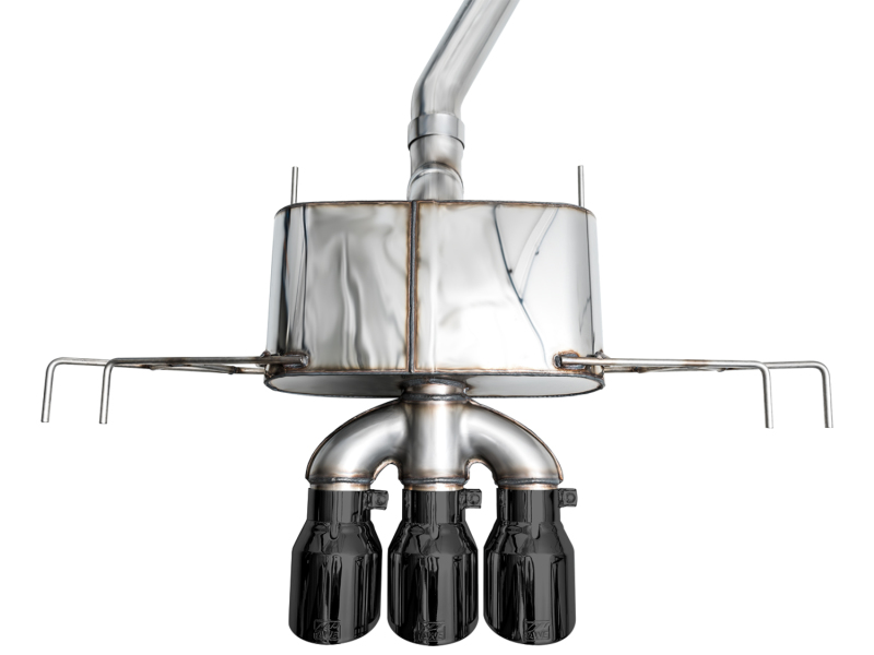 Honda Civic Type R Performance Exhaust - AWE Tuning - Cat Back Touring - Triple Diamond Black - `23-`27